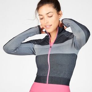 Fabletics | Tory Cropped Seamless Jacket NWT Medium